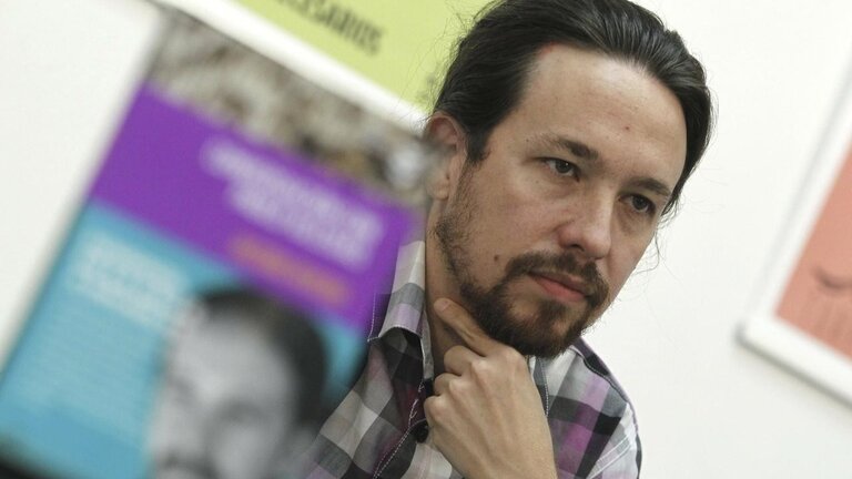 Pablo Iglesias, l&iacute;der de Podemos.