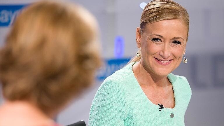 La candidata del PP a la Comunidad de Madrid, Cristina Cifuentes.