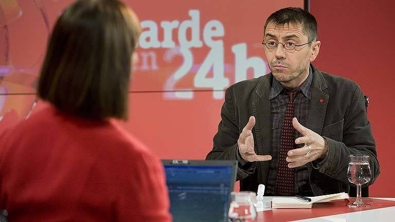 Juan Carlos Monedero en TVE.