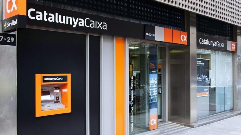 Sucursal de Catalunya Caixa.