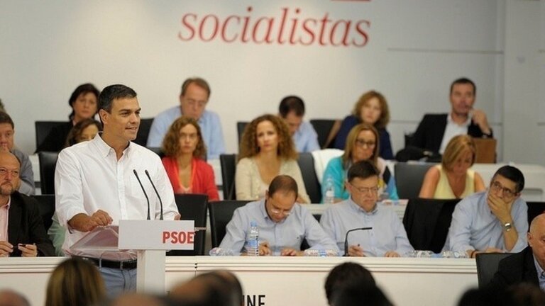 Intervenci&oacute;n de Pedro S&aacute;nchez en el Comit&eacute; Federal.