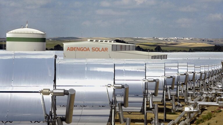 Planta solar de Abengoa.