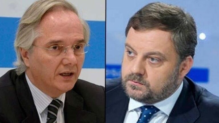 Pedro G&oacute;mez de la Serna y Gustavo de Ar&iacute;stegui.