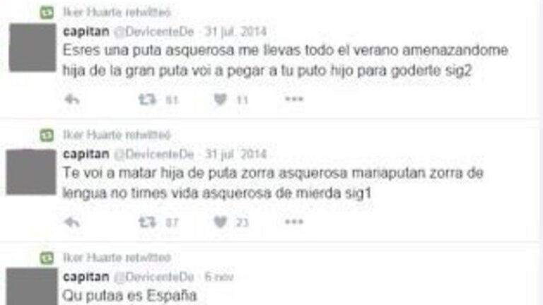 Twitter del agresor de Rajoy.