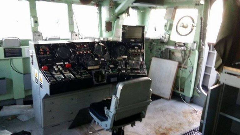 Estado actual del portaaviones Pr&iacute;ncipe de Asturias
