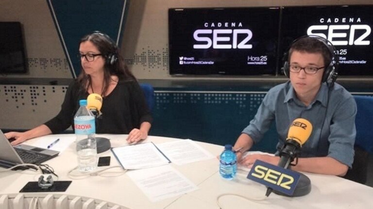 &Iacute;&ntilde;igo Errej&oacute;n en Hora 25.