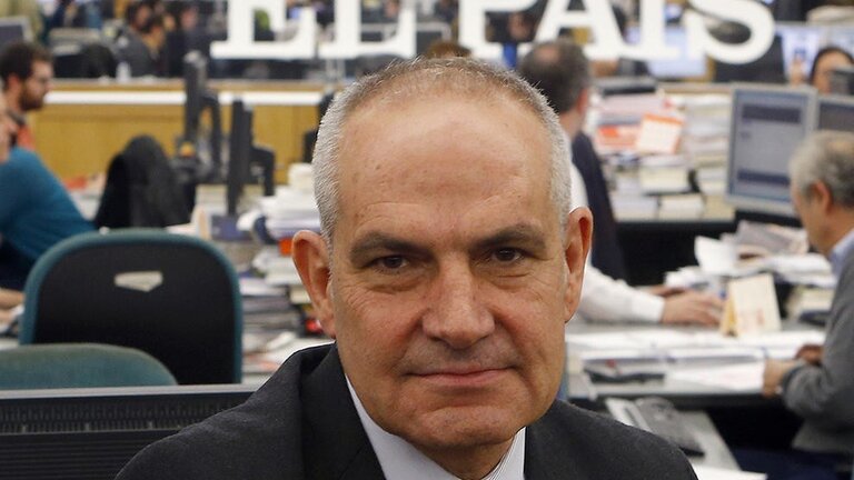 Antonio Ca&ntilde;o, director de El Pa&iacute;s. 