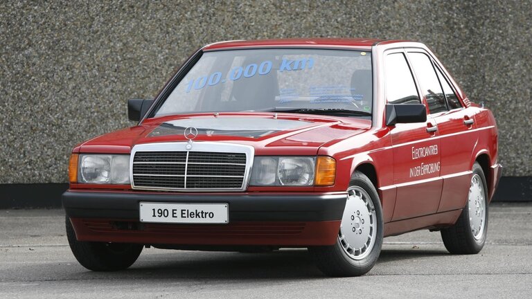 Mercedes-Benz 190 el&eacute;ctrico de 1990