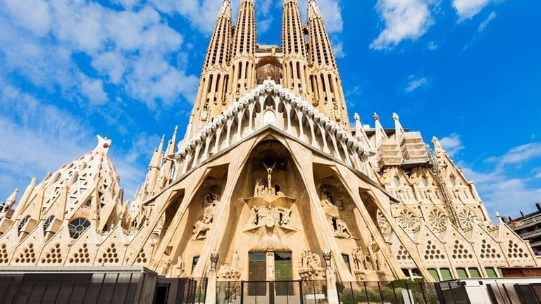Sagrada Familia en Barcelona.