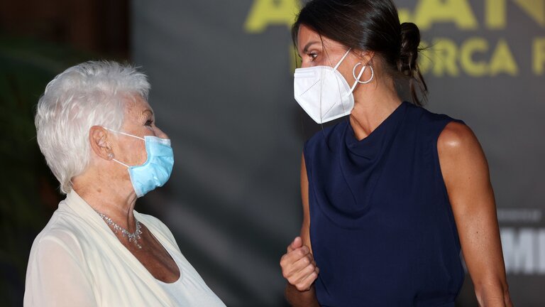 La Reina Letizia en Palma.