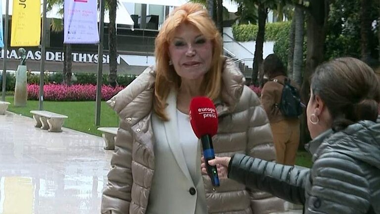 La baronesa Thyssen.