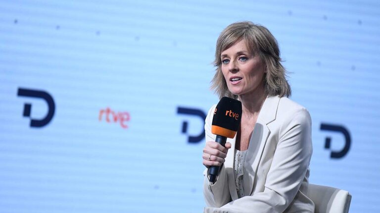 Archivo - La expresentadora de la segunda edici&oacute;n del Telediario de TVE, Marta Carazo.