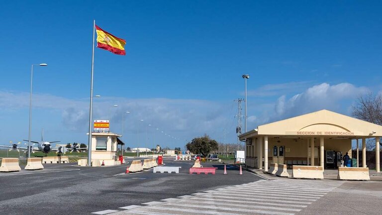 Base a&eacute;rea de Mor&oacute;n de la Frontera (Sevilla), del Ej&eacute;rcito del Aire (Foto: Francisco J. Olmo / Europa Press).