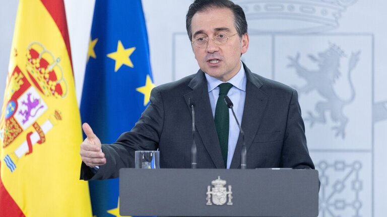 Cargar m&aacute;is
El ministro de Asuntos Exteriores, Uni&oacute;n Europea y Cooperaci&oacute;n, Jos&eacute; Manuel Albares.