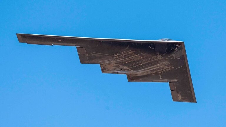 Imagen de archivo de un B-2 Spirit de la USAF (Firma: Europa Press / Contacto / U.S. Air Force - Only For Use In Spain).