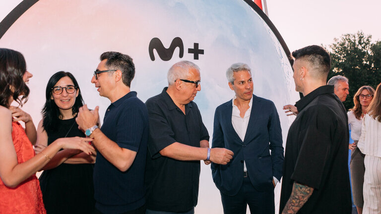 Un momento del evento de Movistar Plus+. Fotograf&iacute;a: Marco Barada y Patricia Mart&iacute;n.