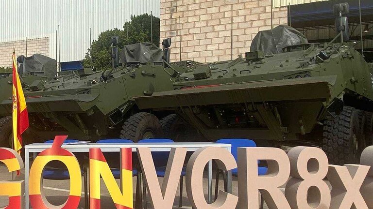 El Ej&eacute;rcito prueba los nuevos blindados 8x8 Drag&oacute;n en Espa&ntilde;a (Foto: Ej&eacute;rcito de Tierra).