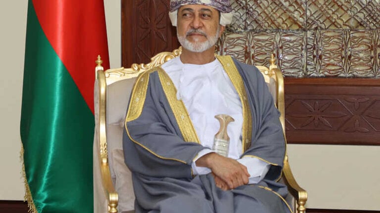 El sult&aacute;n de Om&aacute;n, Haitham Bin Tariq. (Foto: Europa Press)