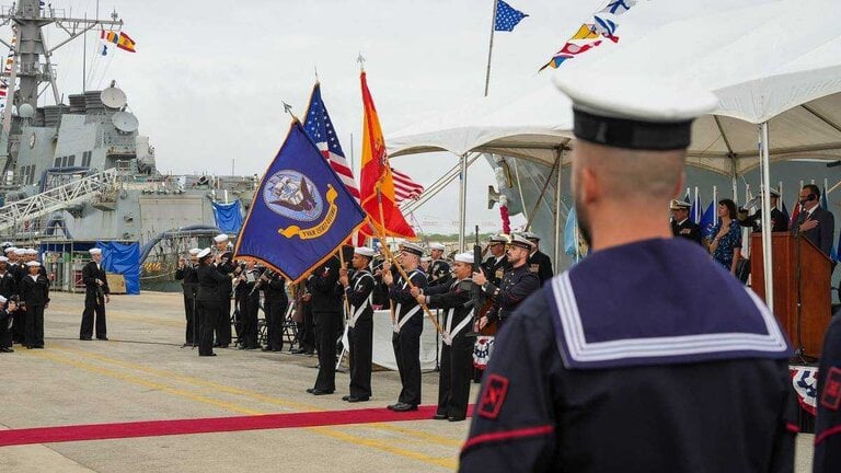 Militares estadounidenses en la base naval de Rota (Firma: Francisco J. Olmo / Europa Press).