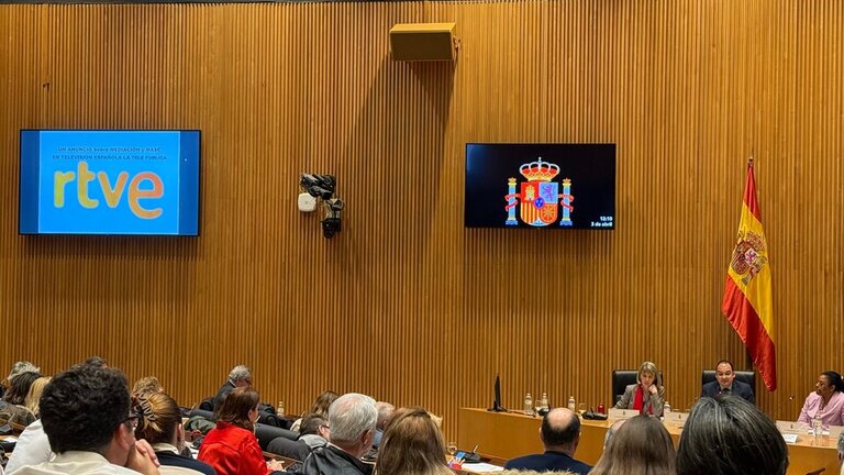 Asemed en unas jornadas sobre mediaci&oacute;n en el Congreso de los Diputados. Foto: Sandra Cuevas Ramiro.