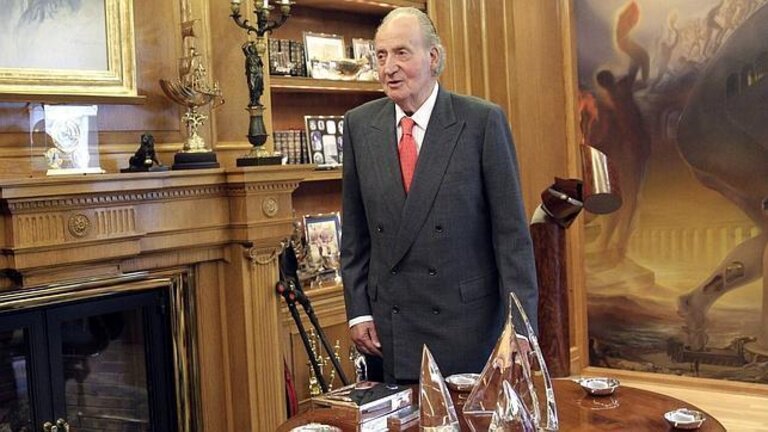 El rey Juan Carlos en una imagen de archivo.