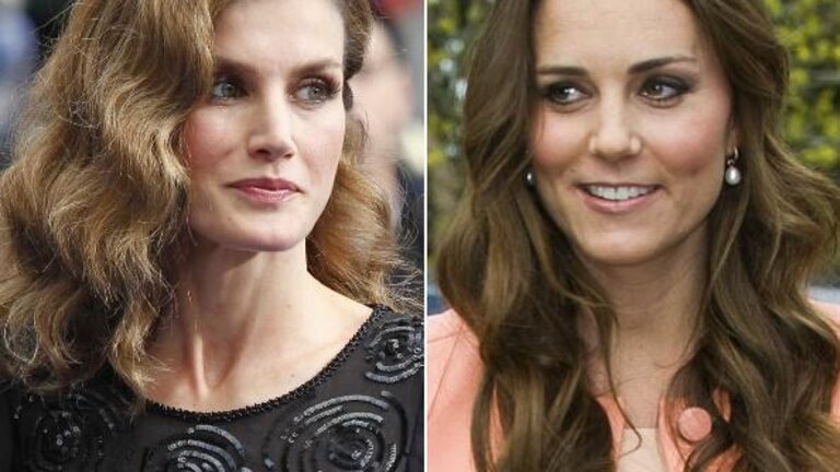 La reina Letizia y la princesa Catalina.