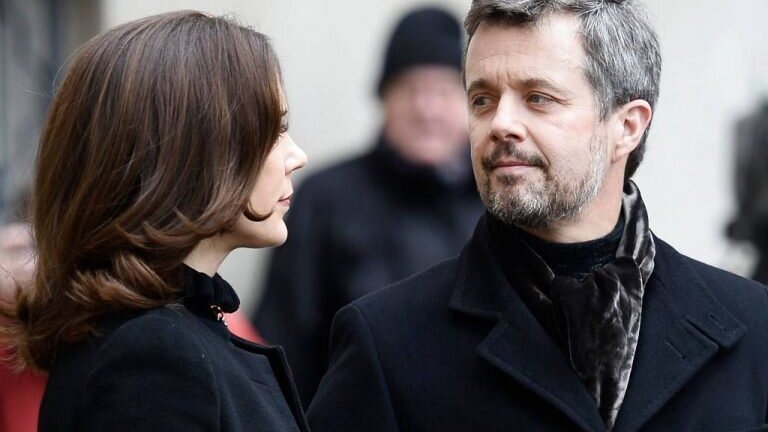 Federico de Dinamarca y Mary.