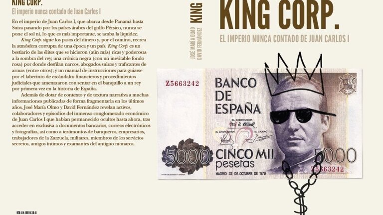 Portada del libro 'King Corp. El imperio nunca contado de Juan Carlos I' (Libros del K.O.).