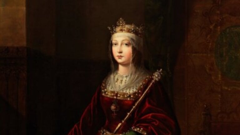 Isabel la cat&oacute;lica. Foto: Real Alc&aacute;zar de Segovia.