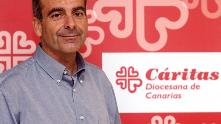 Sebasti&aacute;n Mora, secretario general de C&aacute;ritas en Espa&ntilde;a. 