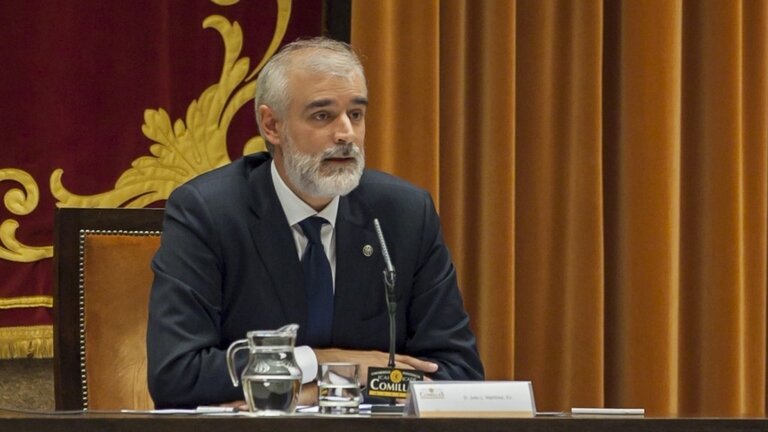 Julio Luis Mart&iacute;nez, rector de la Universidad Pontificia de Comillas. 
