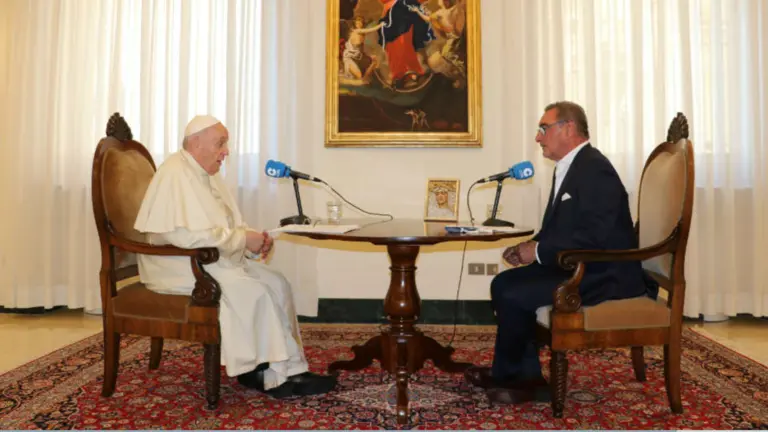 Entrevista de Carlos Herrera al Papa Francisco.
