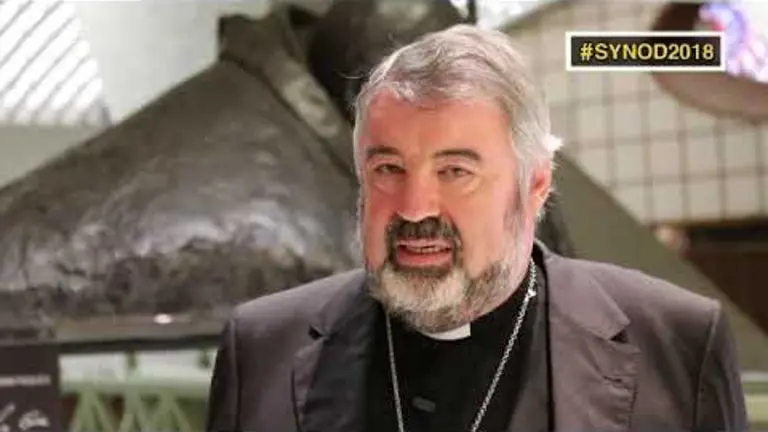 Mons. Carlos Manuel Escribano, arzobispo de Zaragoza.