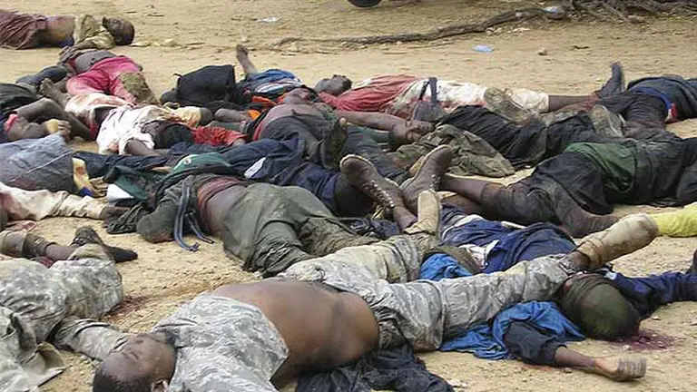 Matanza en Nigeria. Fuente: Redes Sociales.