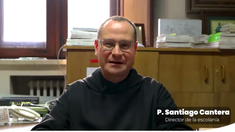 El P. Santiago Cantera en el vídeo "El Valle al Descubierto".