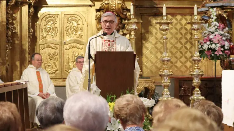 Despedida del obispo de Segovia, Monseñor César A. Franco Martínez.