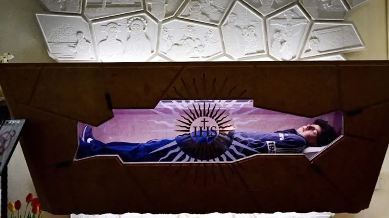 Tumba del Beato Carlo Acutis.