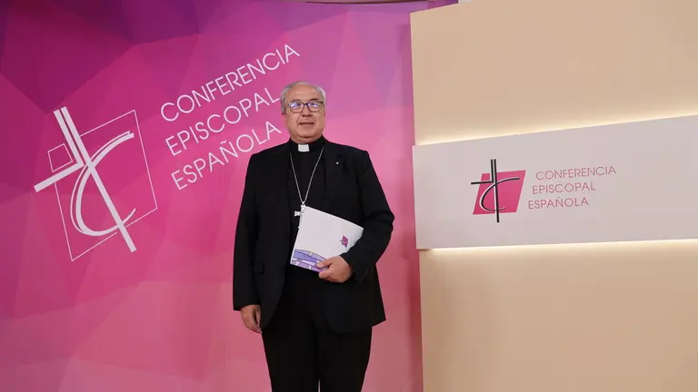 Francisco César García Magán, secretario general y portavoz de la Conferencia Episcopal Española.