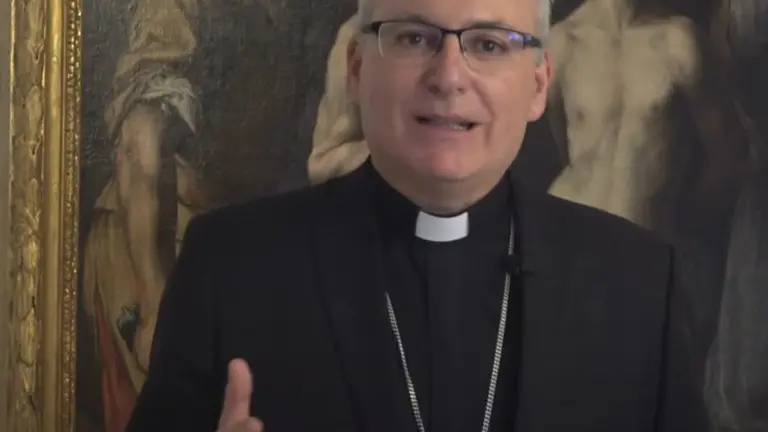 Monseñor Sebastián Chico Martínez, obispo de Jaén.