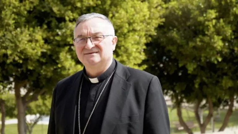 Antonio Gómez Cantero, obispo de Almería.