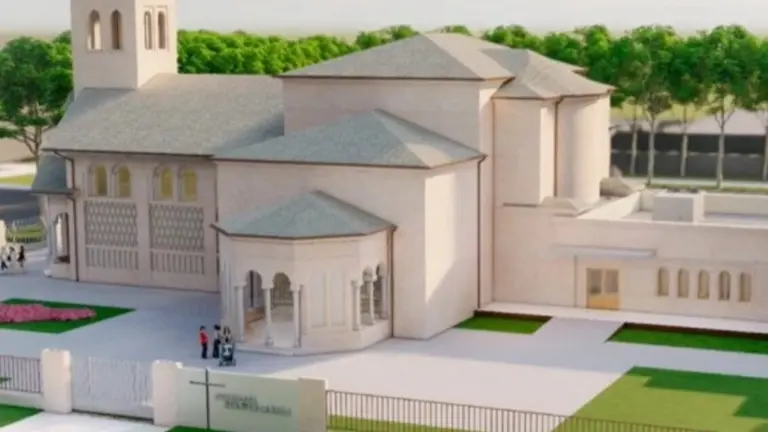 Plano de la Iglesia.