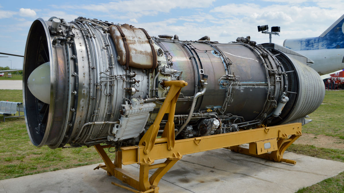 Motor de propulsión D-30. Imagen Wikipedia