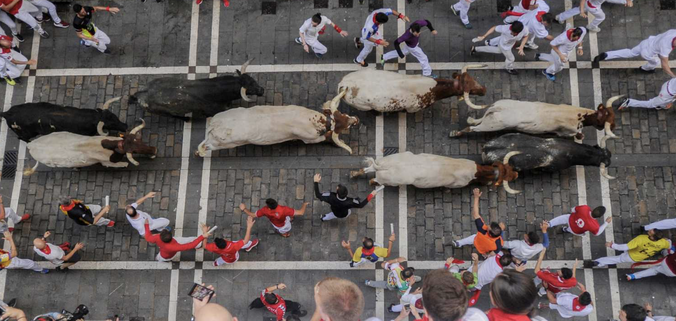 Encierros de San Fermín.