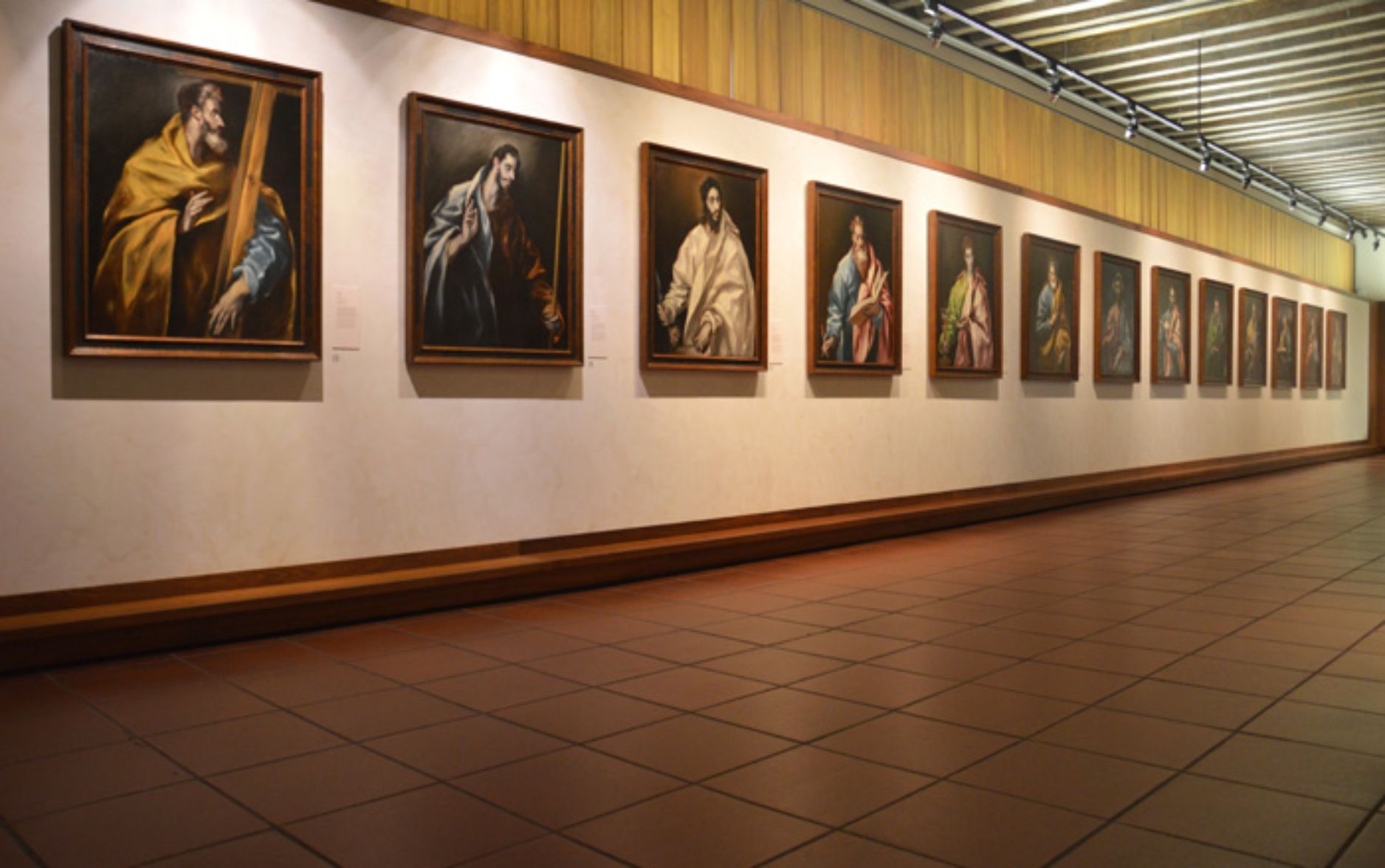 Interior del museo del Greco.