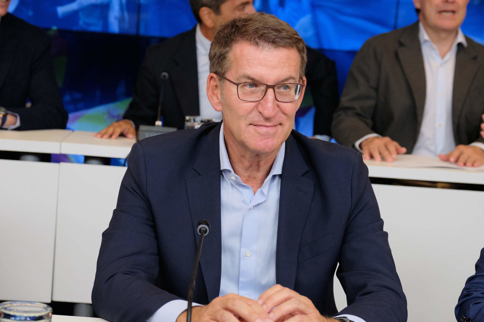 El presidente del Partido Popular, Alberto Núñez Feijóo. 