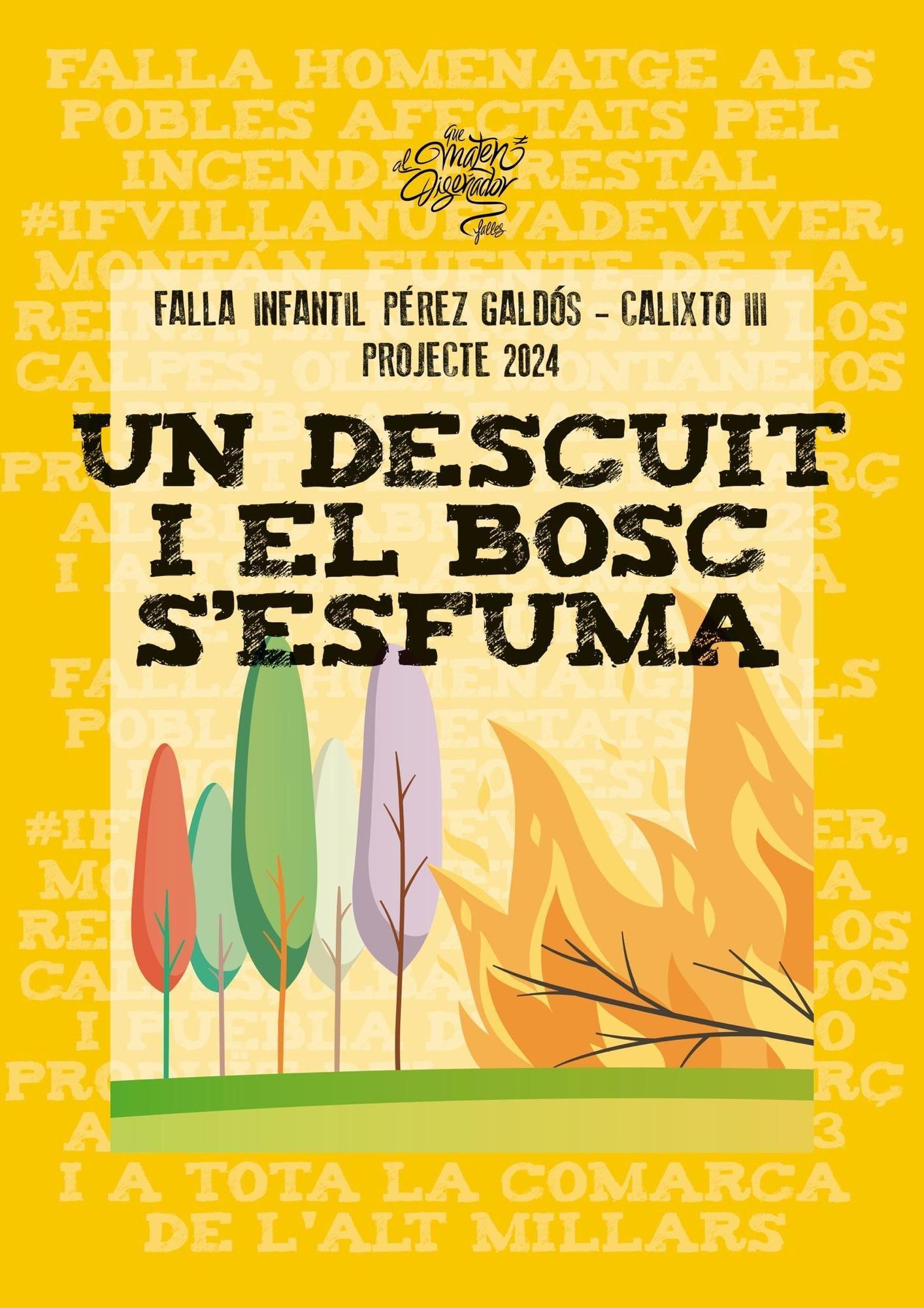 Cartel de la falla