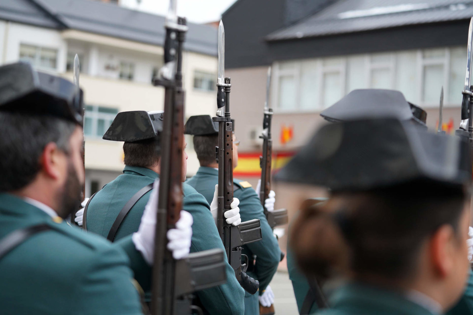 Toma de posesión del jefe de Zona de la Guardia Civil en el País Vasco, en enero de 2023, en Vitoria (Foto- Iñaki Berasaluce : Europa Press). 