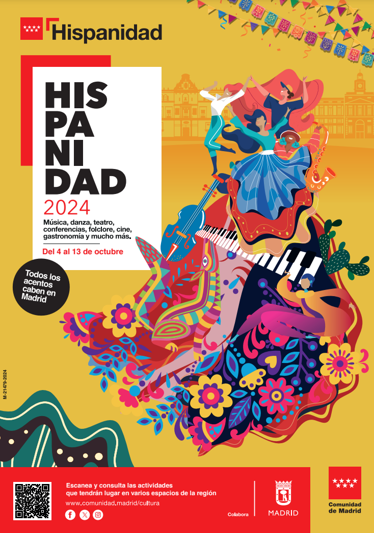 Cartel de la Hispanidad 2024.