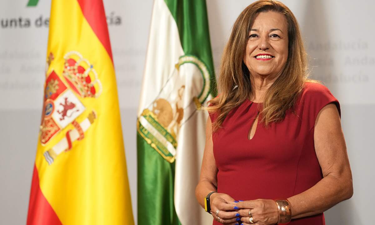 Carmen Castillo Mena, consejera de Desarrollo Educativo y Formación Profesional. Junta de Andalucía.