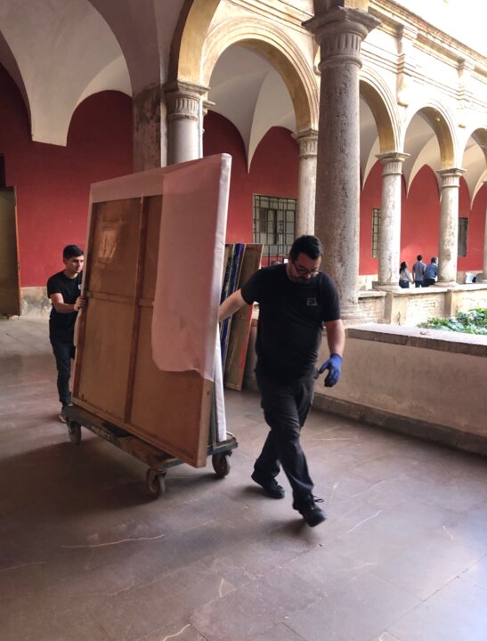El Consorcio de Museos salva cientos de obras afectadas por las inundaciones.